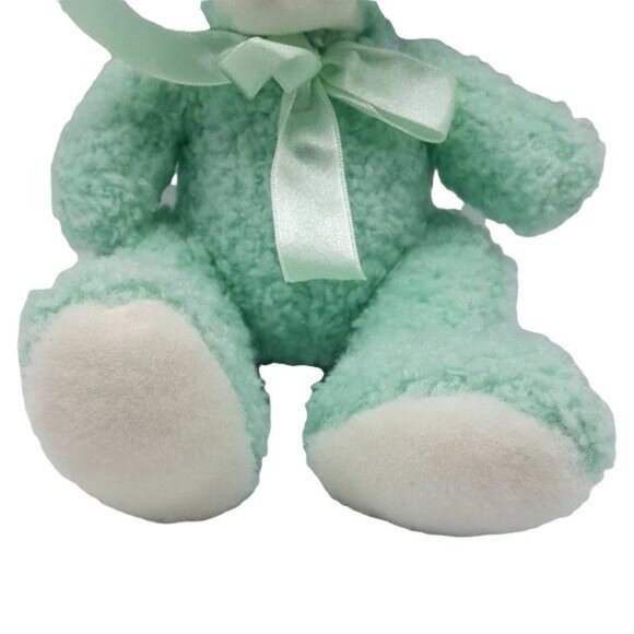 Kids of America Easter Bunny Rabbit Plush Spring Green 13" Long Ears 2000 VTG - Picture 3 of 8